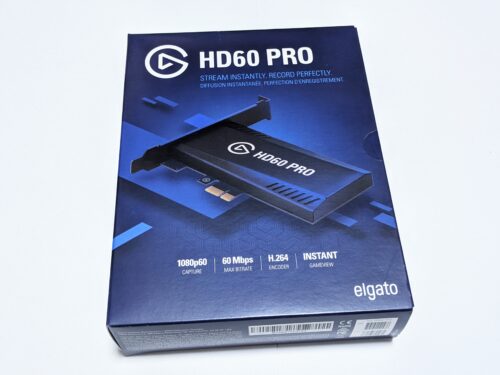 Elgato Game Capture HD60 Proの外箱