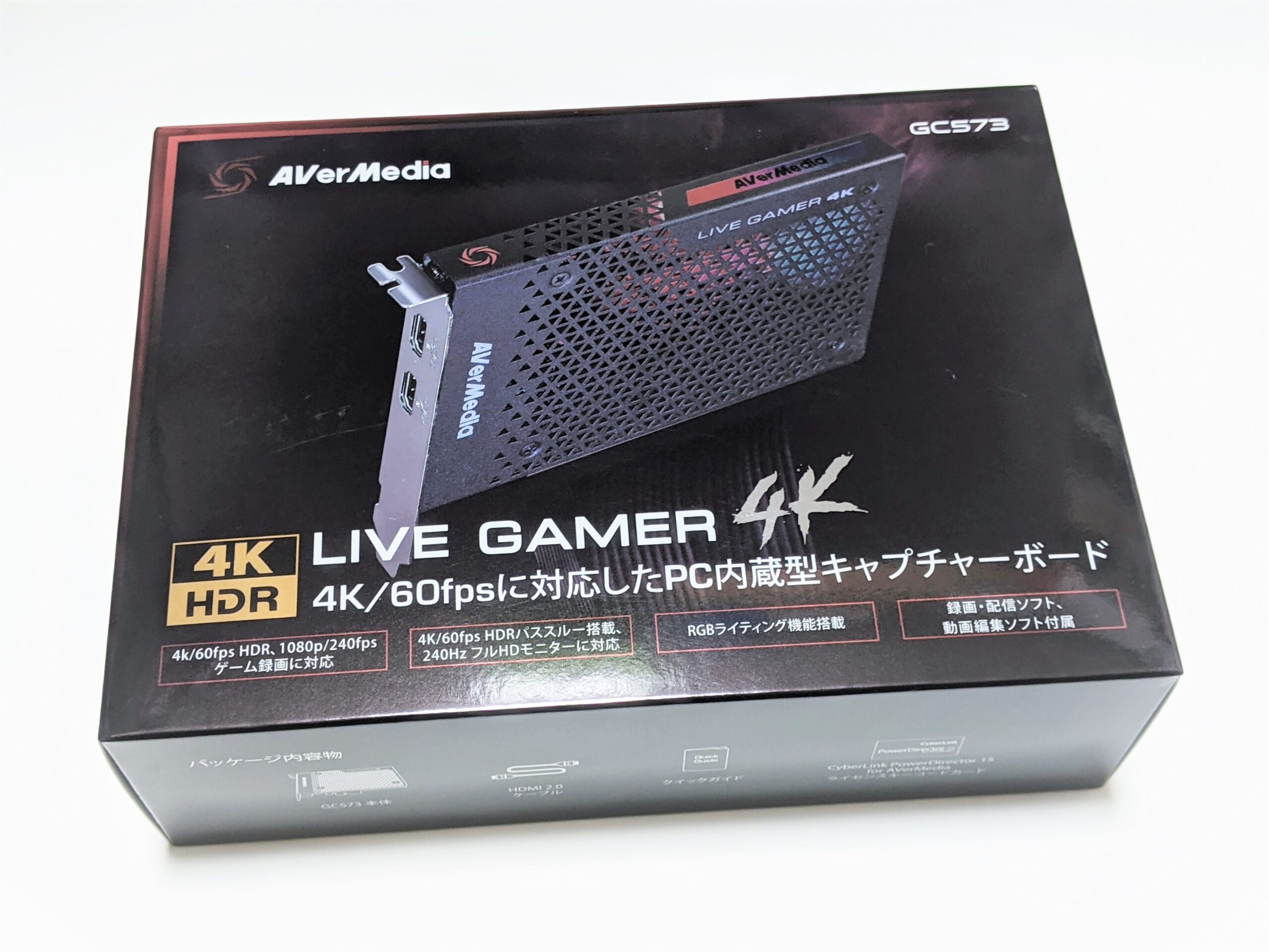 変更OK AVerMedia Live Gamer 4K GC573 キャプチャーボード 通販