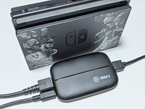 Elgato Game Capture HD60 S本体とNintendo Switch